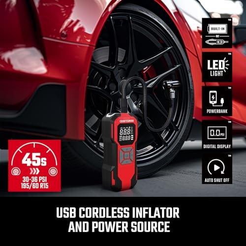 Lot # 1376 CRAFTSMAN Portable Air Compressor $79.99
