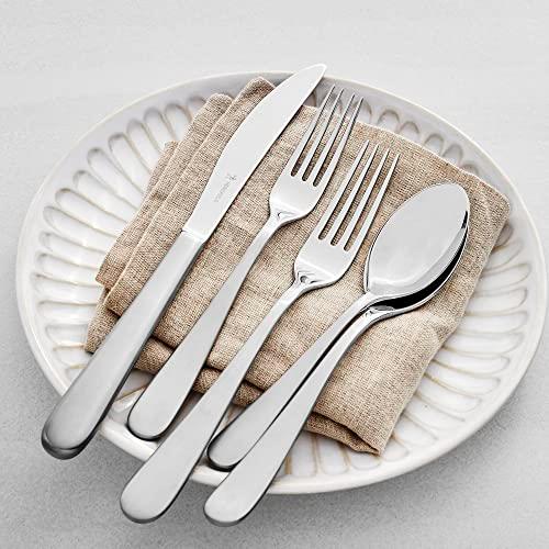 Lucena 65-Piece Service Set for 12 18/10 Stainless Steel Flatware Set (OPEN BOX)