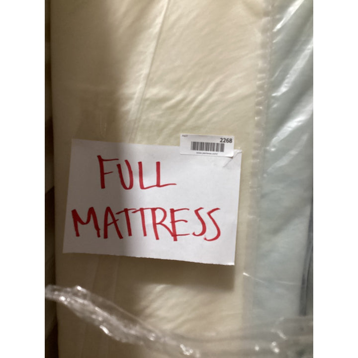 Lot # 2268 Cream Mattress $150.00