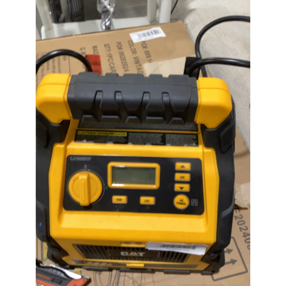 Lot # 2335 CAT CJ1000DCP Jump Starter $150