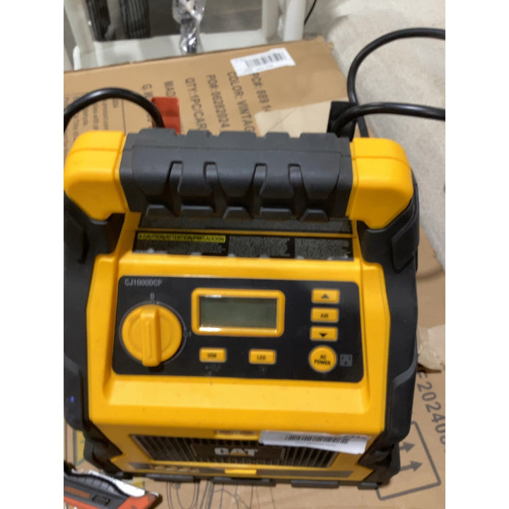 Lot # 2335 CAT CJ1000DCP Jump Starter $150