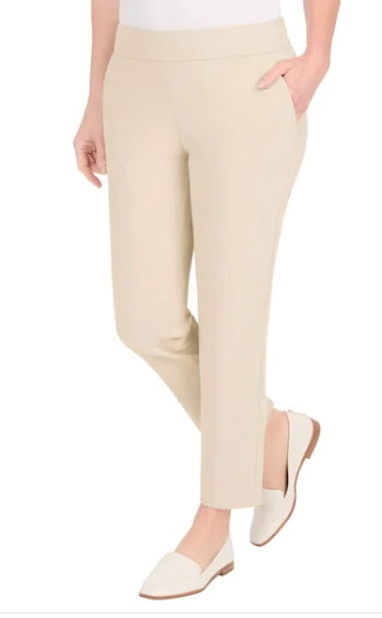 Hilary Radley Women's Pull-On Ankle Pant -XL