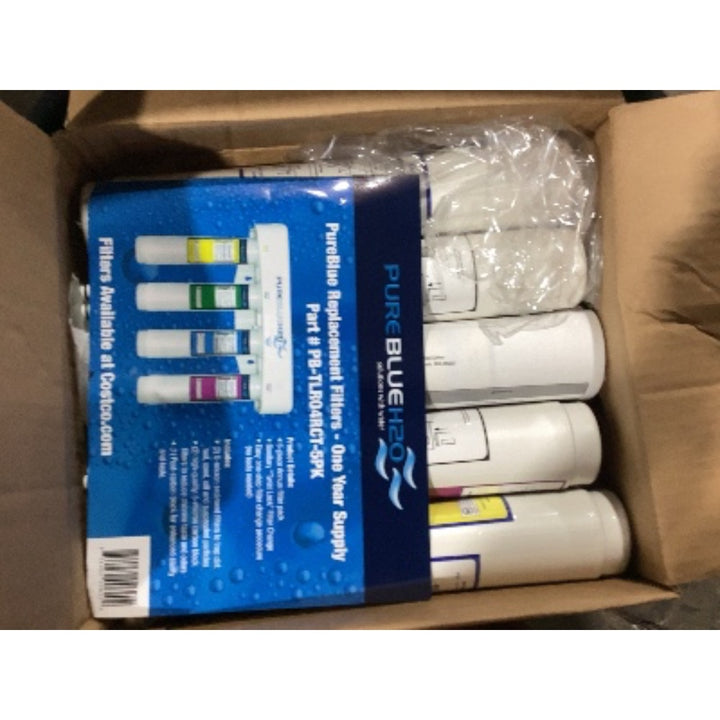 Lot # 635 PURE BLUE H2O PB-TLRO4RCT-5PK Water Filters $129