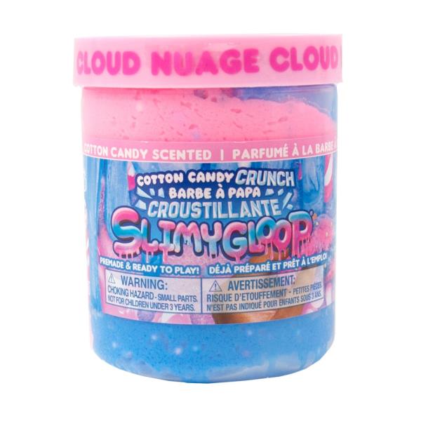 Lot # 1099 Slimygloop Slime Jar Cotton Candy Crunch
