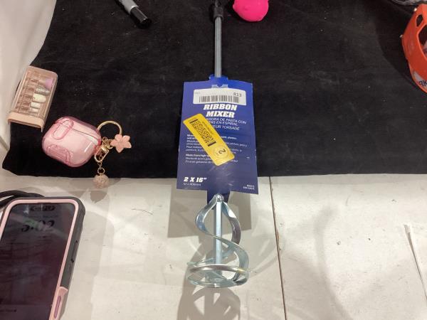 Lot # 813 MARSHALLTOWN Ribbon Mixers, 2 Inch Width, 16 Inch Length, RM771