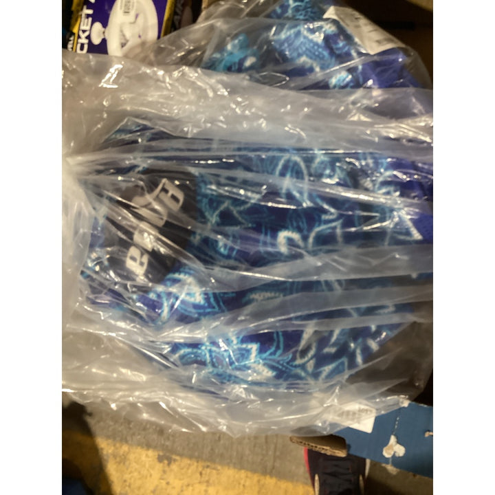 Lot # 1017 Blue Abstract Pool Lounger Pool Accessory $20