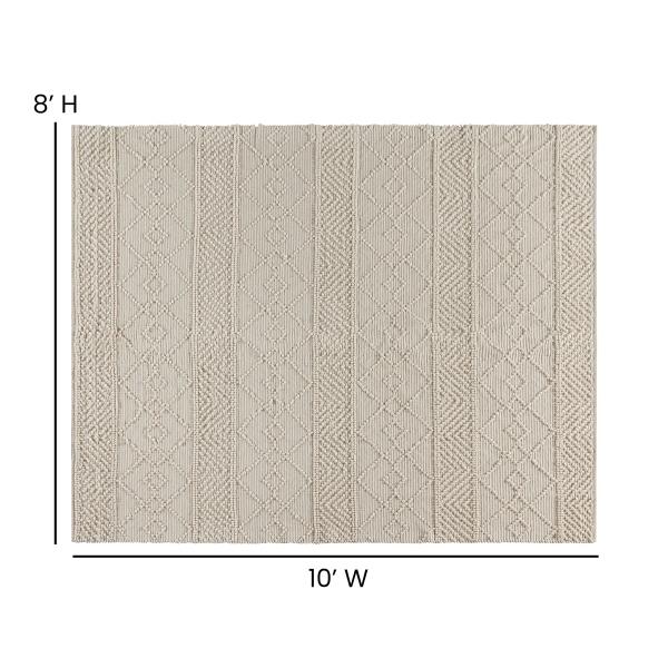 Lot # 1996 Flash Furniture Melissa Handwoven Area Rug $398