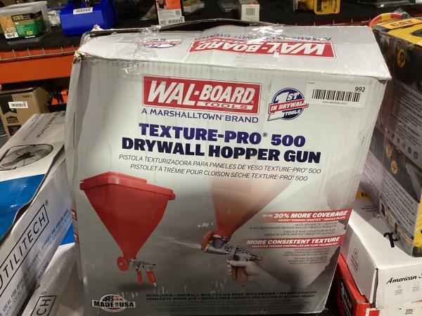 Lot # 992 wallboard hopper gun $53