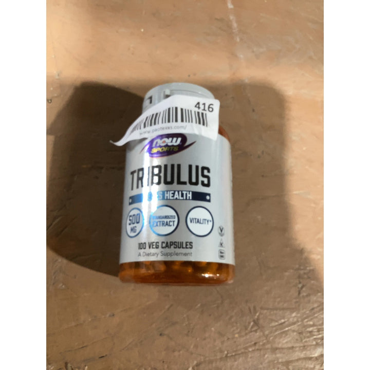 Lot # 416 NOW Foods Standardized Extract Vegan Tribulus Herbal Supplements $9.90