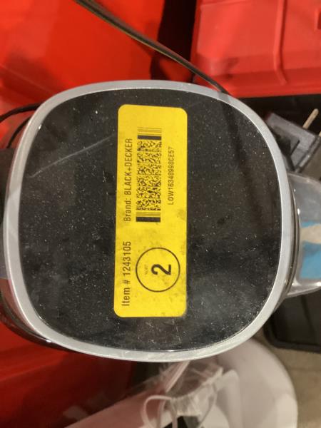 Lot # 2082 BLACK+DECKER Cordless Wet/Dry Stick Vacuum $149