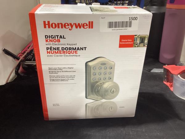 Lot # 1500 Honeywell Electronic Entry Knob $96