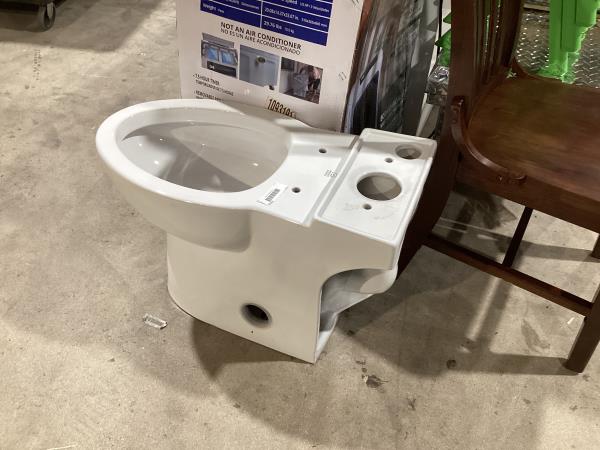 Lot # 2212 Project Source Two-Piece Round Toilet Bowl $200
