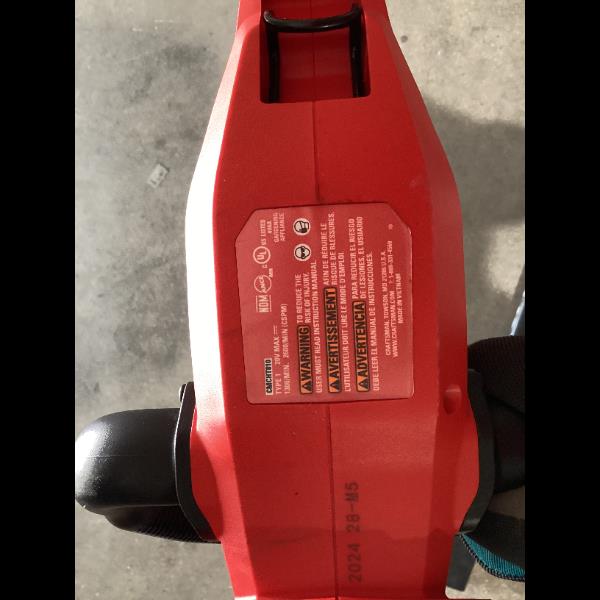 Lot # 1273 CRAFTSMAN V20 Cordless Hedge Trimmer - $75