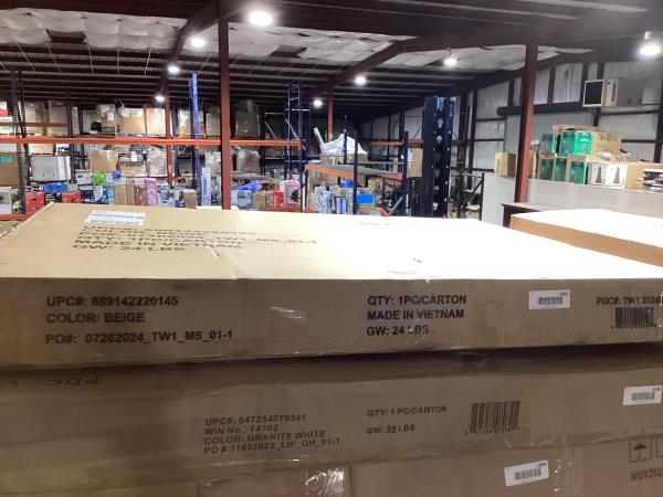 Lot # 1692 Flash Furniture Tufted Twin Size Headboard $106