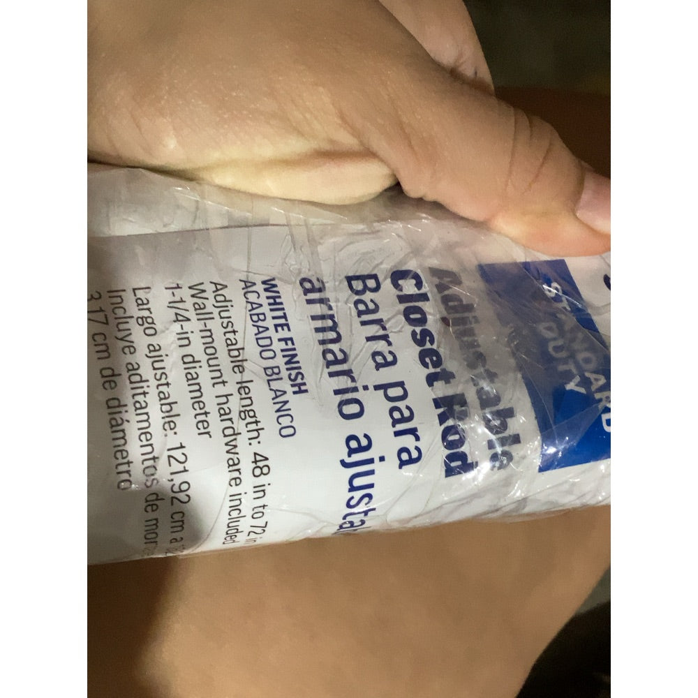 Lot # 637 Manufacturer Adjustable Closet Rod $20.00