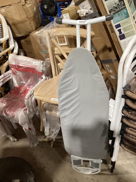 Lot # 1960 Style Selections Folding ironing board $50