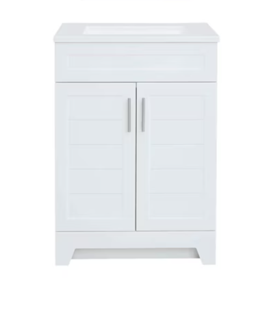 Lot # 2031 Style Selections Kirkman Sink Bathroom Vanity $250