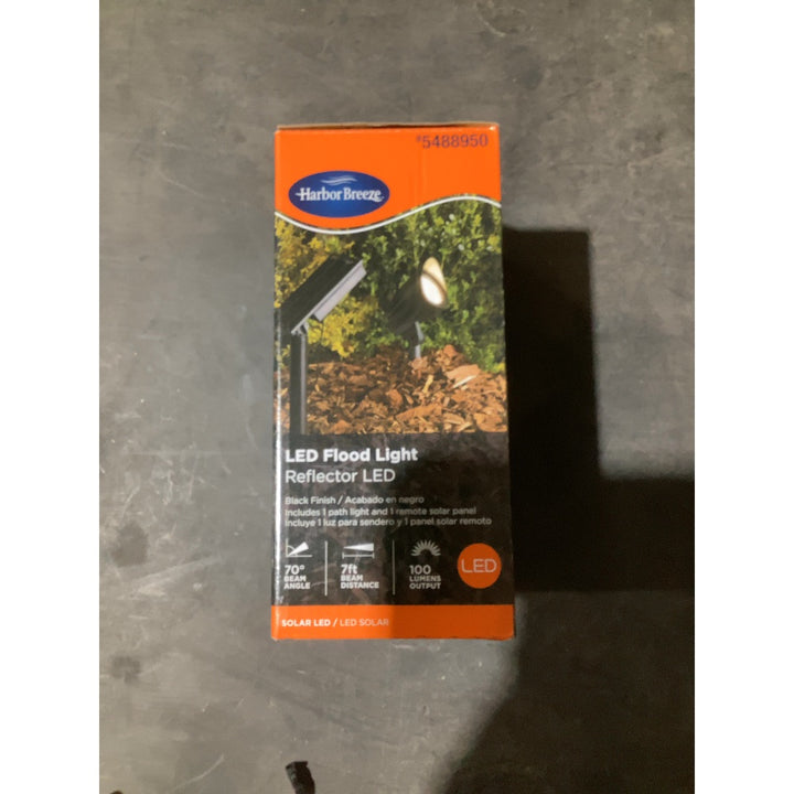 Lot # 1244 Harbor Breeze LED Flood Light $30.00