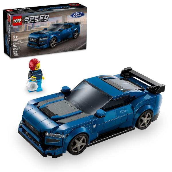 Lot # 943 LEGO Speed Champions Ford Mustang Dark Horse $27