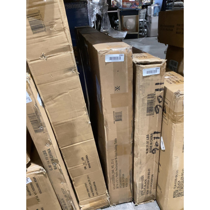 Lot # 2083 Flash Furniture Folding Tables $130.41