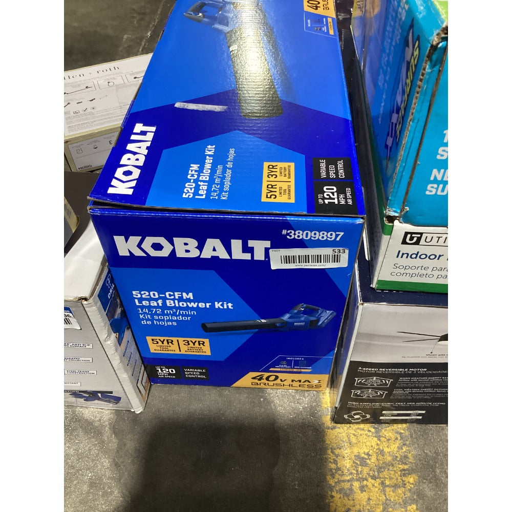 Lot # 533 Kobalt Brushless Motor $169.00