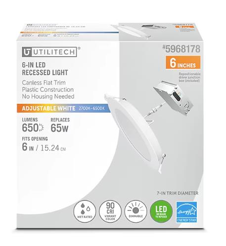 Lot # 1879 Utilitech Light $16.98