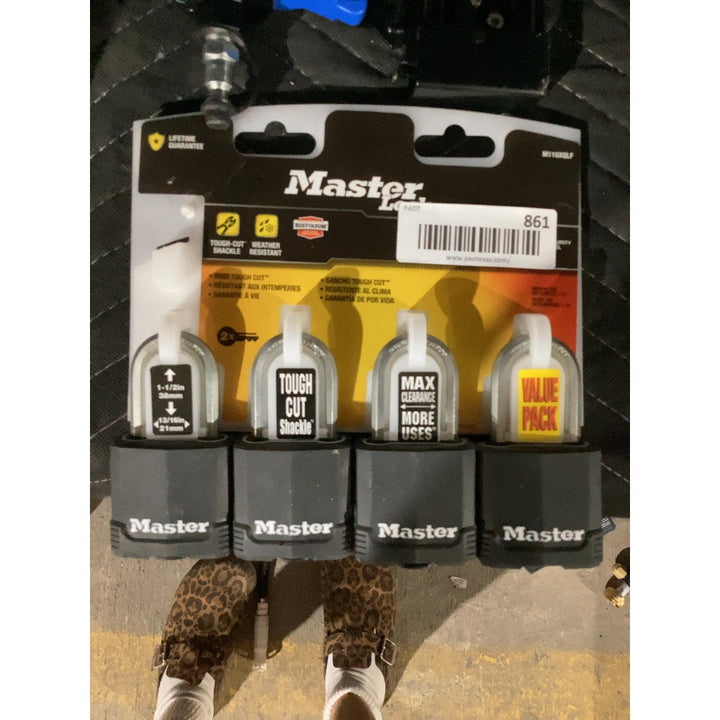 Lot # 861 Master Lock 861 Padlock $8.00