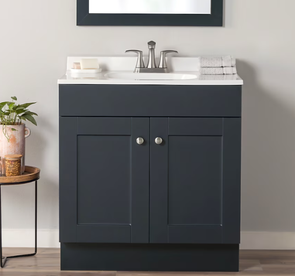 Lot # 2219 Project Source 30in Sink Bathroom Vanity $199