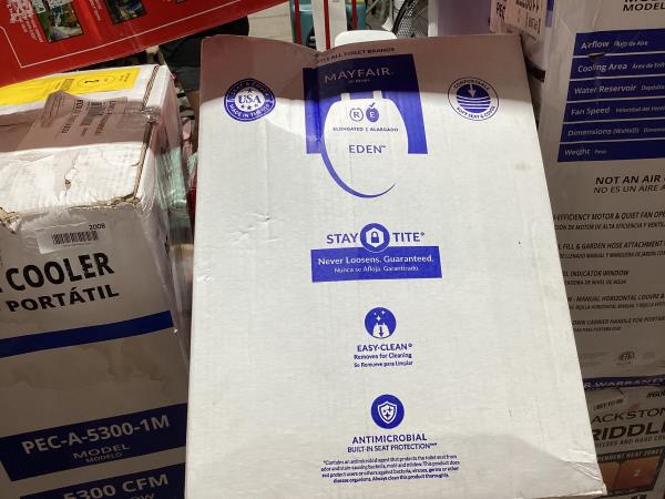 Lot # 2006 Mayfair Elongated Toilet Seat $32