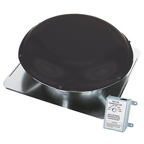 Lot # 617 1,500CFM Galvanized Electric Power Roof Vent $165