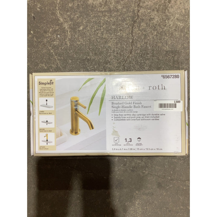 Lot # 1389 allen  roth HARLOW Bath Faucet $118