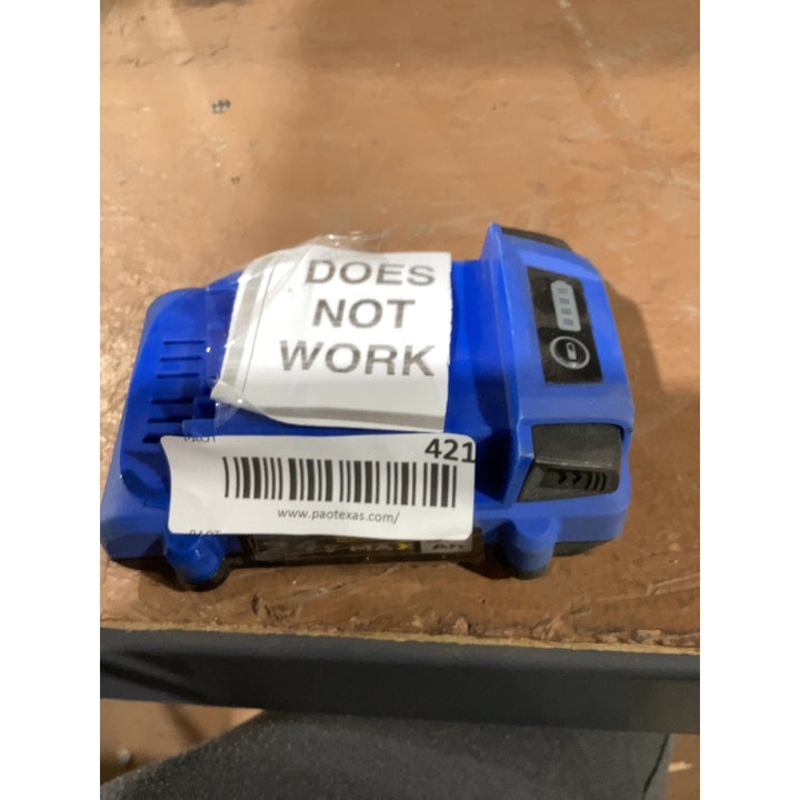 Lot # 421 KOBALT 24V MAX 2.0 Ah Battery $25.00