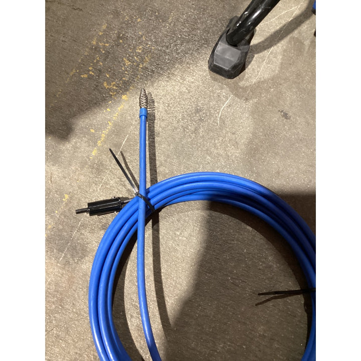 Lot # 884 Plumbing Tool Blue 50ft Drain Cable $55