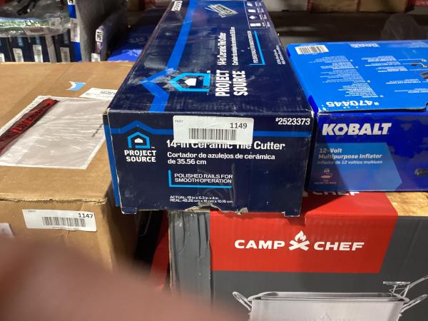Lot # 1149 Project Source Ceramic Tile Cutter $26