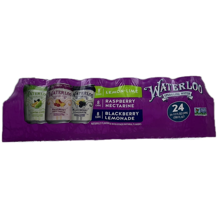 Lot # 1859 Waterloo Sparkling Water (24 Count) $32
