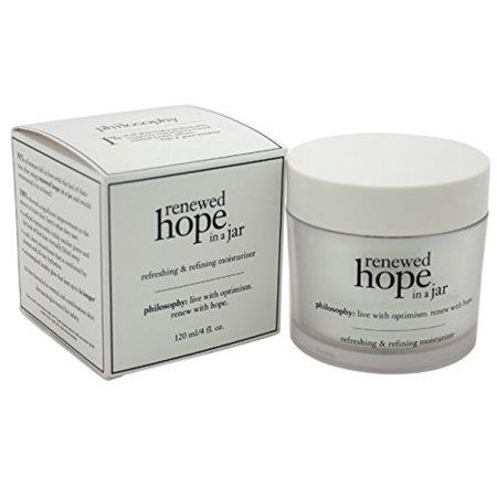 Renewed Hope In A Jar Crema hidratante refrescante y refinadora para pieles secas, 4 oz/120 ml