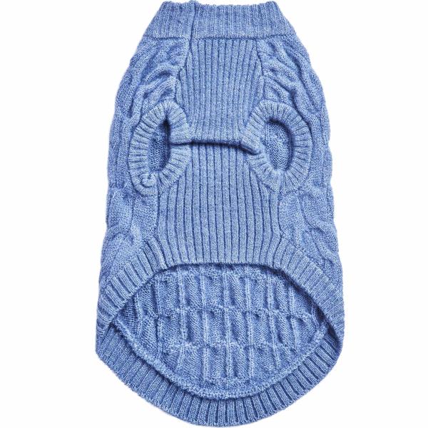 Lot # 933  Pet Fuzzy Knit Pullover Crew-Neck Dog Sweater $31