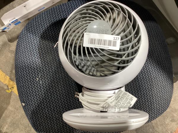 Lot # 127 Woozoo Oscillating Globe Fan Air Circulator $53
