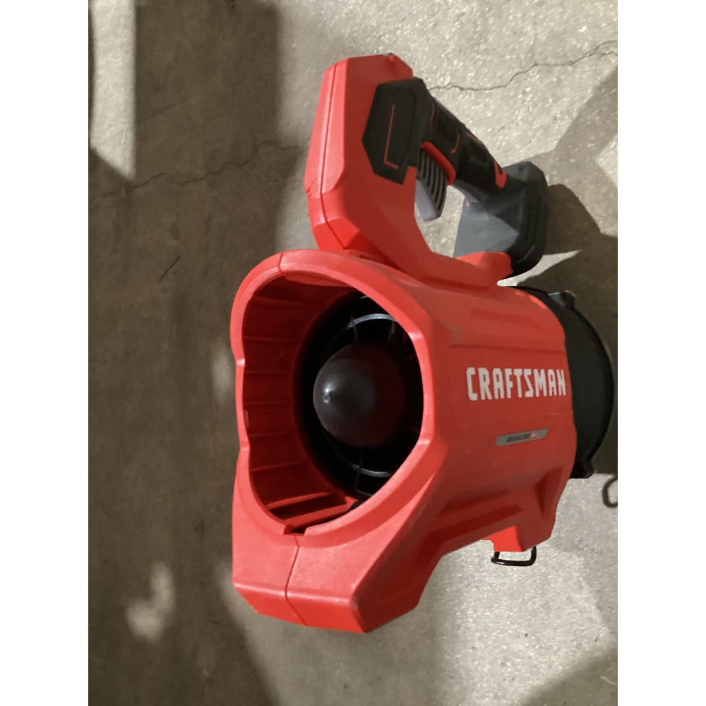 Lot # 1286 CRAFTSMAN CMCBL730 Cordless Leaf Blower, 20V MAX, Red/Black