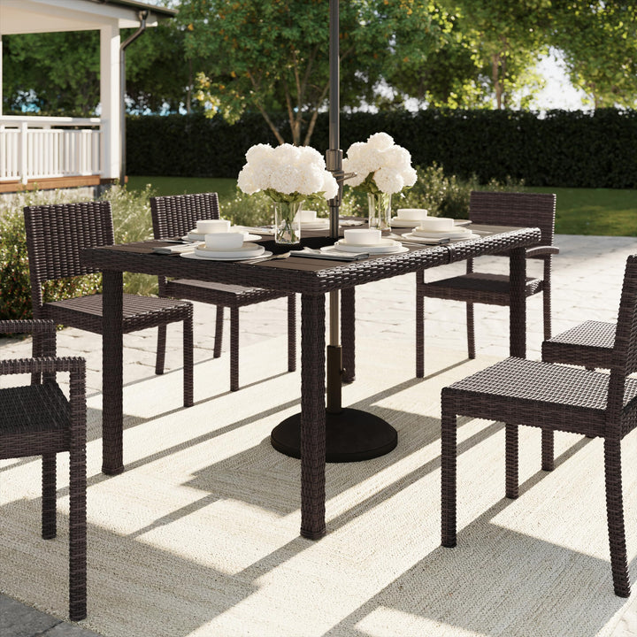 Lot # 2345 Martha Stewart Bedford Patio Dining Table $379