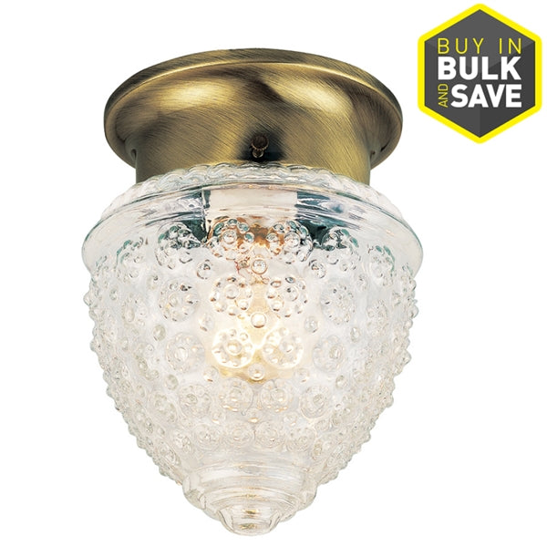 Lot # 1593 Project Source Flushmount Ceiling Fixture