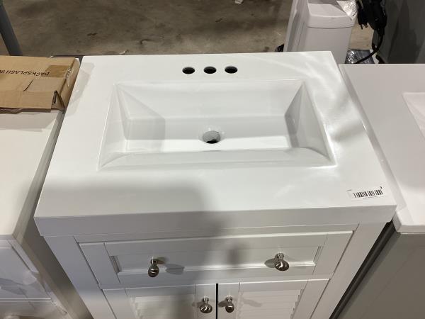 Lot # 9 Style Selections Westlake Sink Bathroom Vanity$124