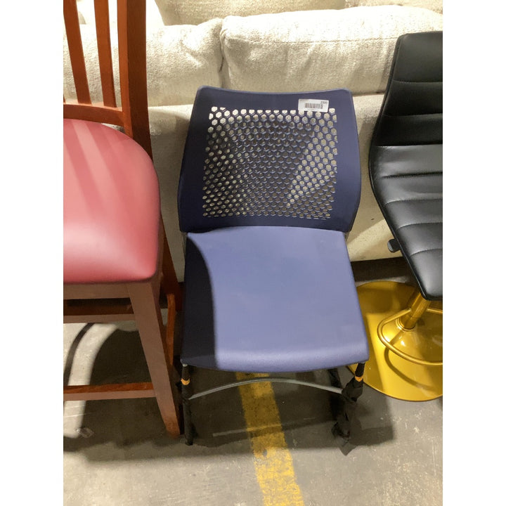 Lot # 2339 Blue office chair $45.00