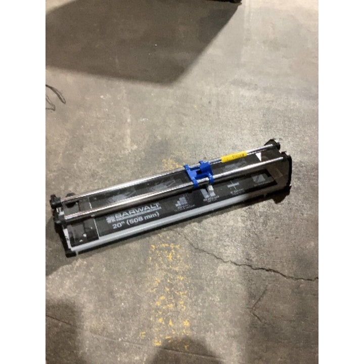 Lot # 733 BARWALT 20 Inch Manual Tile Cutter - $100