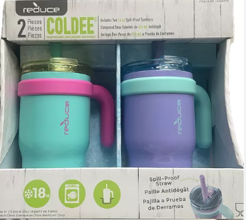 Reduce 40 oz Cold1 Mug, 2-pack $33