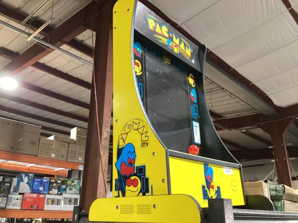 Lot # 2065 arcade1up pac man deluxe $499