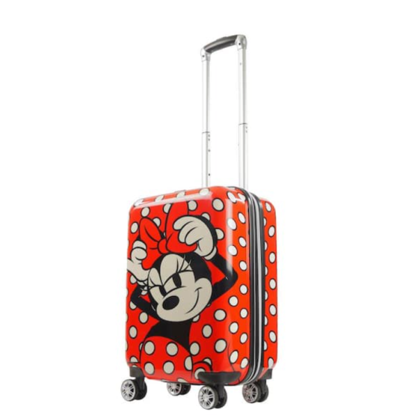 Lot # 2300 Disney Minnie Mouse Rolling Luggage $110
