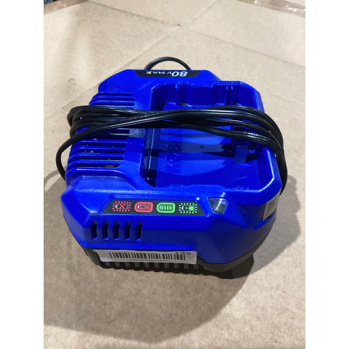 Lot # 135 RYOBI 80V Li-Ion Battery Charger Blue $1.00.00