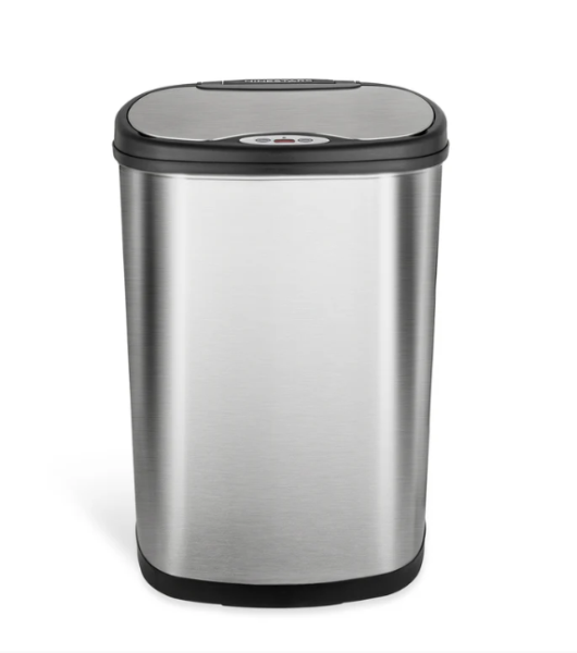 Lot # 2155 13.2Gal Rectangular Motion Sensor Trash Can $100