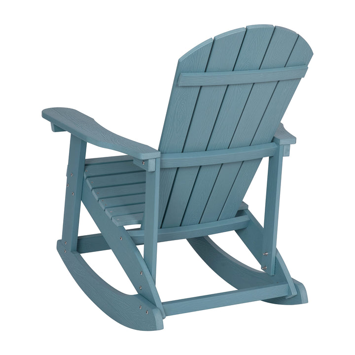 Lot # 2086 Flash Furniture Rocking Adirondack Chair $264.70